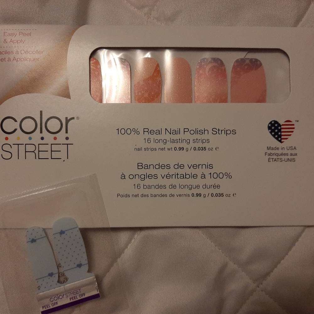 Color street nail strips star-crossed w/ twosie new